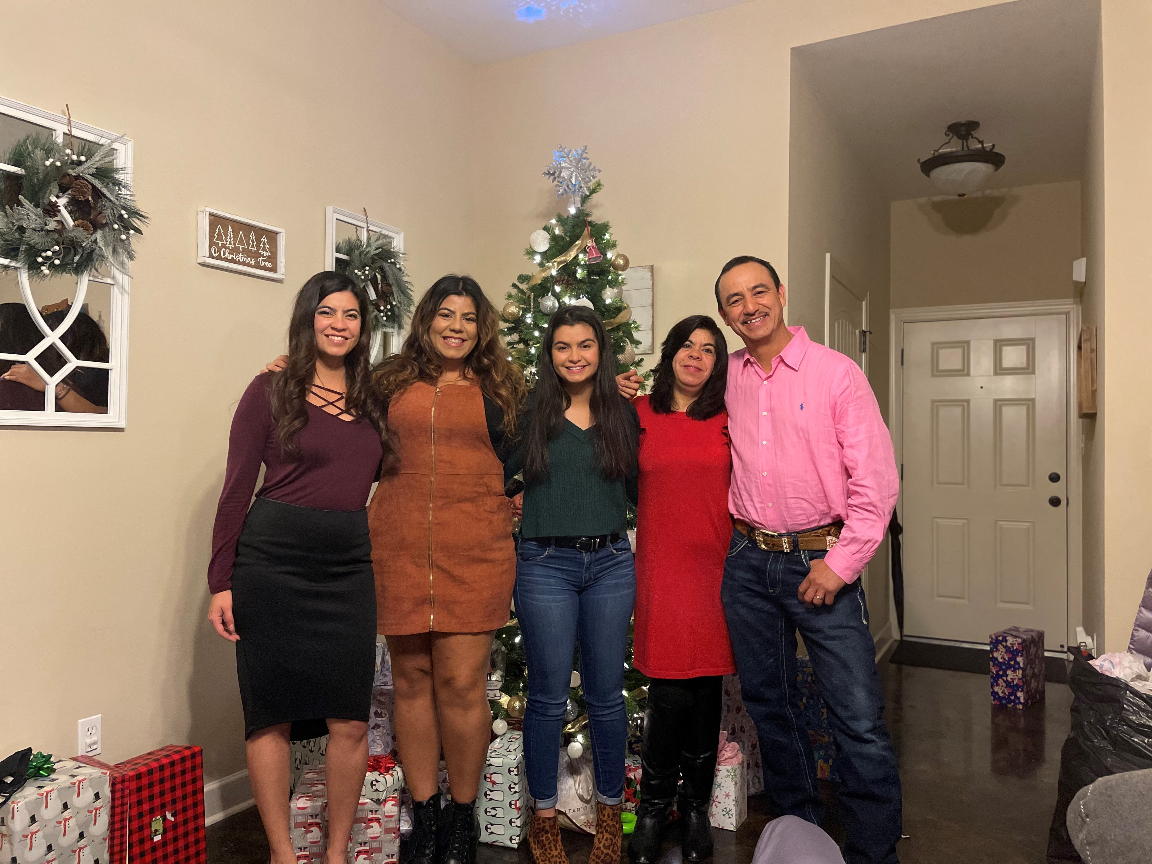 Gaby Bermudez and her family