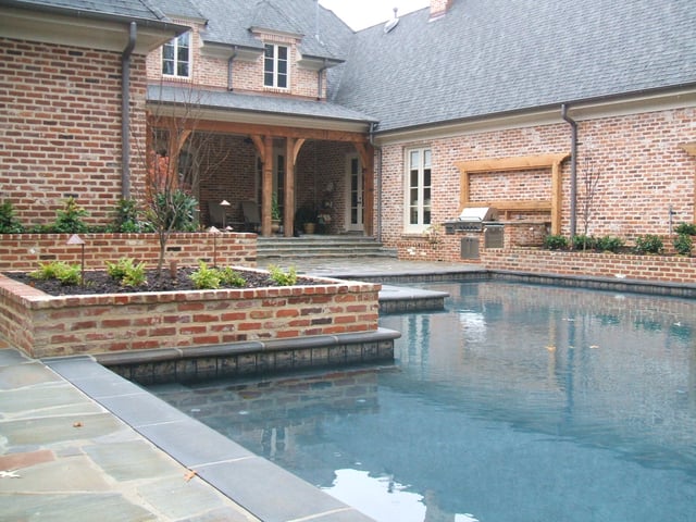 custom pool built by Michael Hatcher