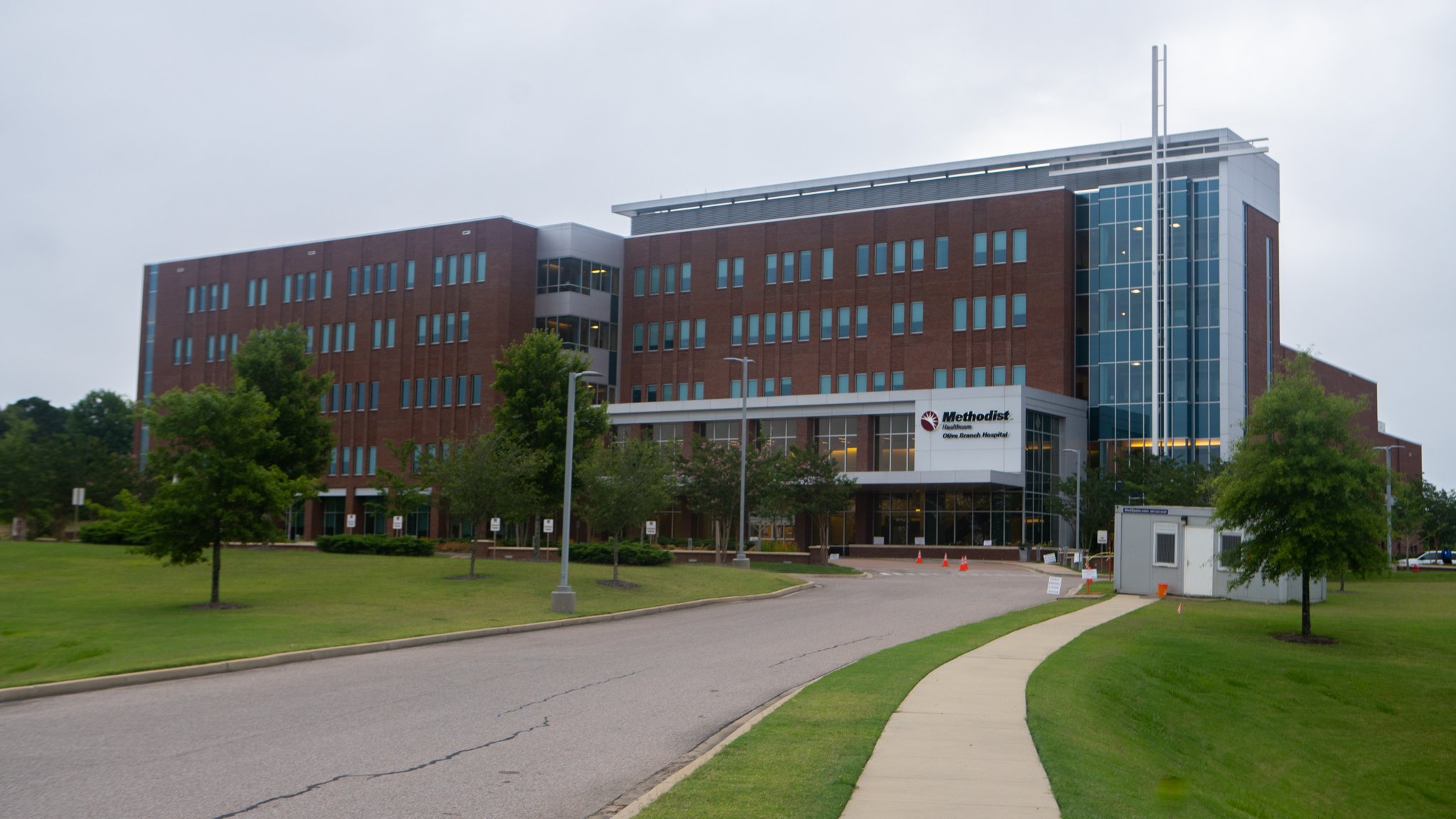 Methodist Hospital  landscaping