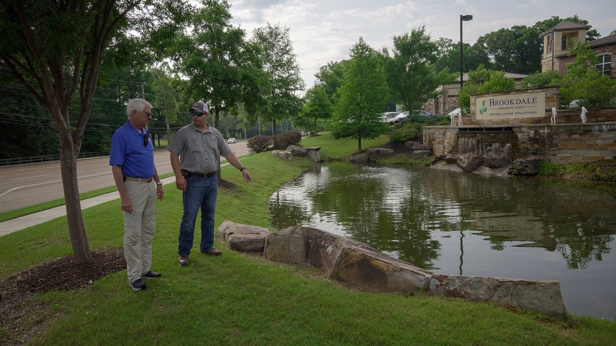 Senior living community landscape design professional