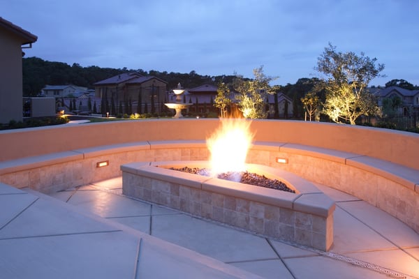 Fire Pits can fit in Narrow Spaces too