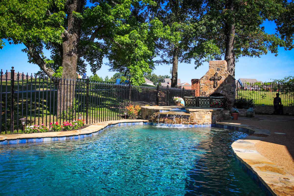 custom gunite pool