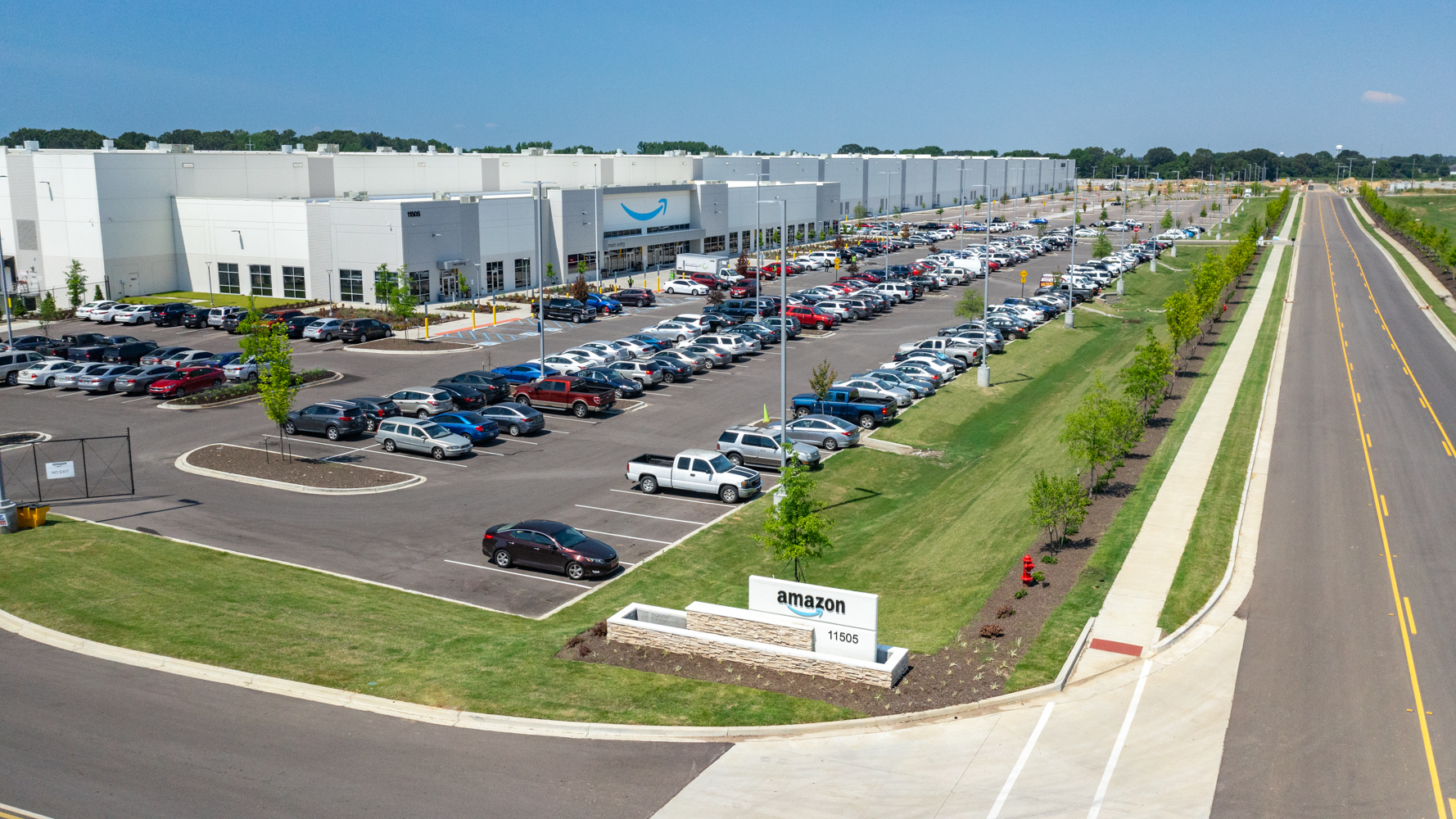 Warehouse landscape maintenance 