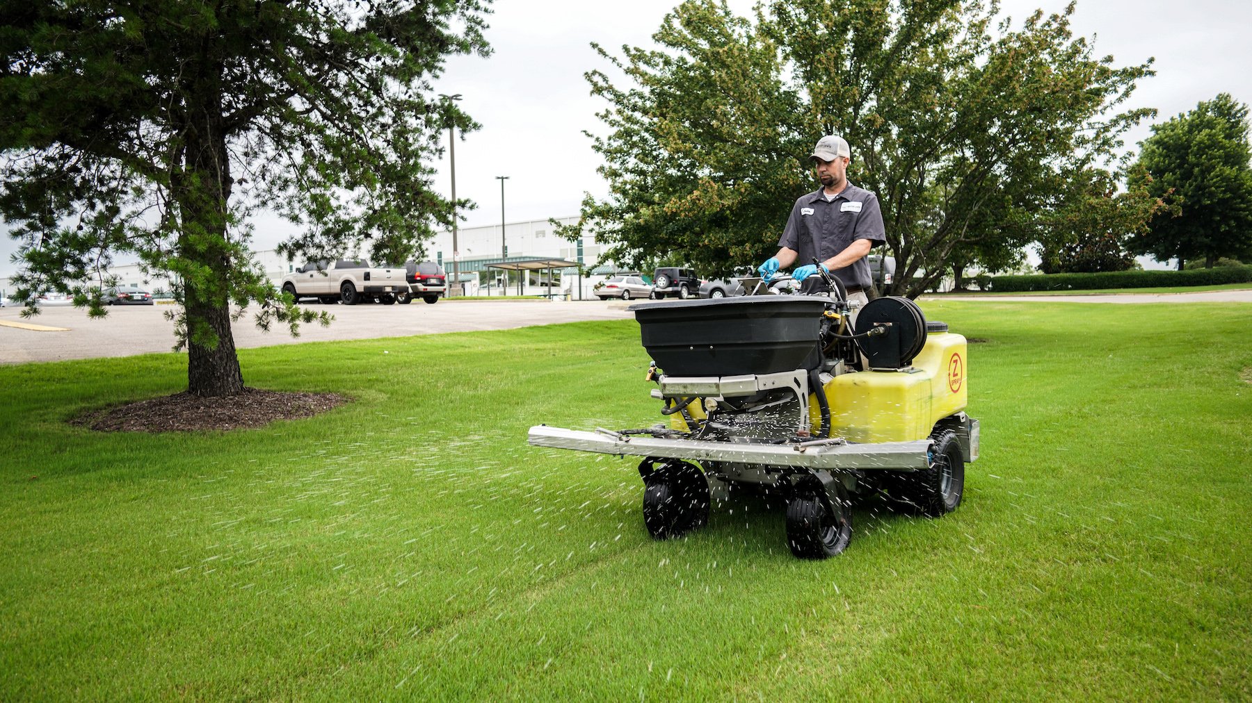 Commercial lawn care 